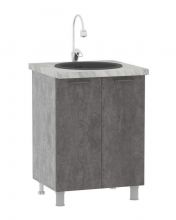 Кухня Монреаль (Стол-мойка на 600)  (без мойки)