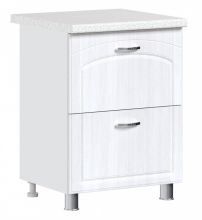 Византия МДФ 1кат (стол рабочий на 600 с 2 ящиками)