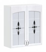 Византия МДФ 1кат (шкаф навесной на 600 с 2 полками витрина)